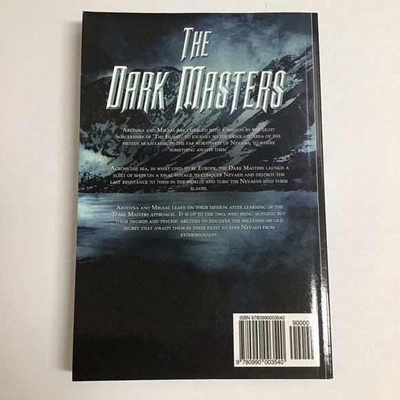 SIGNED The Dark Masters: Tales Of Nevaeh VOL II Book by David Wind Inscribed - Picture 2 of 4